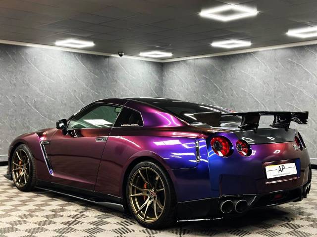 2009 Nissan GT-R 3.8 Premium LITCHFIELD LM STAGE 1 590 CARBONNED JAP ALLOYS UK SUPPLED MAUVE PURPLE  GTR REG