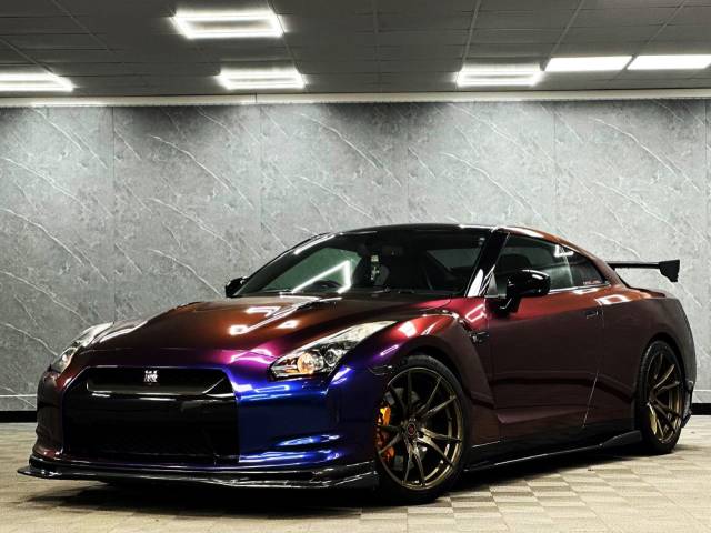 2009 Nissan GT-R 3.8 Premium LITCHFIELD LM STAGE 1 590 CARBONNED JAP ALLOYS UK SUPPLED MAUVE PURPLE  GTR REG