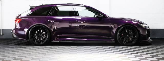 2021 Audi RS6 4.0 RS 6 TFSI Quattro Carbon Black 5dr Tiptronic MERLIN PURPLE|£15000 UPGRADES