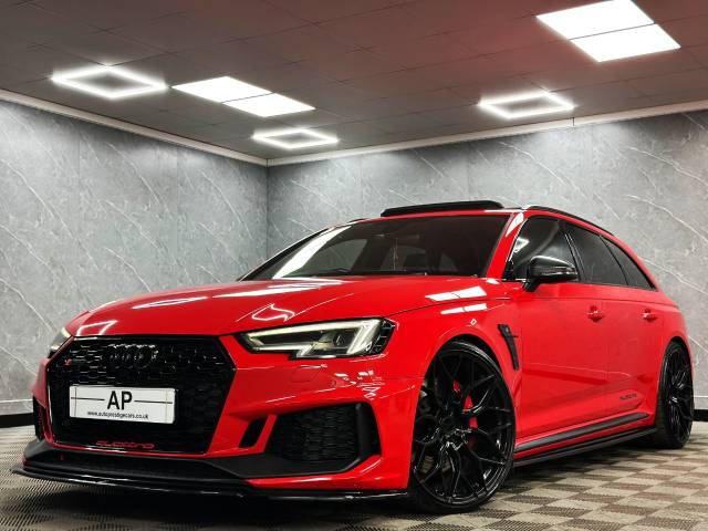 Audi RS4 2.9 TFSI Quattro 5dr Tip tronic DMS STAGE 1 540|FULL MILLTEK Estate Petrol Red