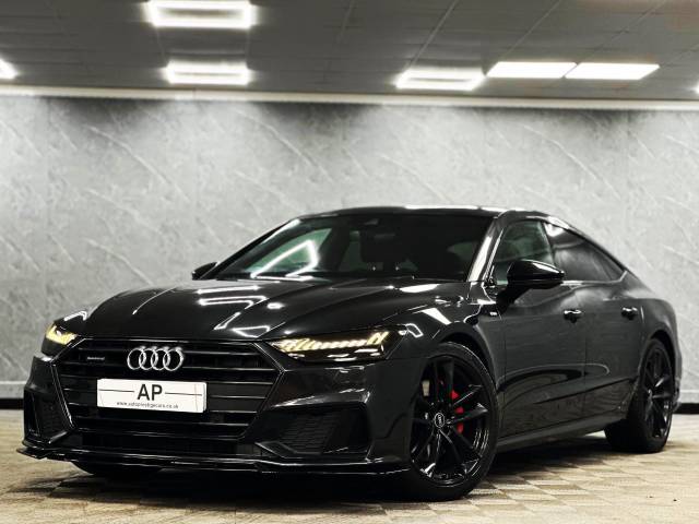 Audi A7 3.0 50 TDI Quattro Black Edition 5dr Tip Auto 300 BHP TWIN TURBO EDITION Hatchback Diesel Grey