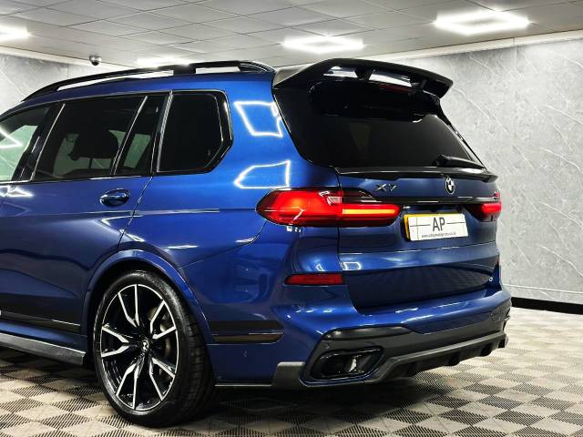 2021 BMW X7 3.0 xDrive40d MHT M Sport Auto 10K EXTRAS CARBON SKY LOUNGE 7 SEATS LAZER LIGHTS 1 OWNER FBMWSH WARRANTY
