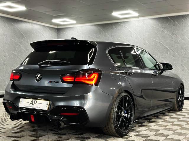 2018 BMW 1 Series 3.0 M140i Shadow Edition 5dr Step Auto STAGE 2 450 M PERFORMANCE EXHAUSTS CS ALLOYS LOW MILEAGE