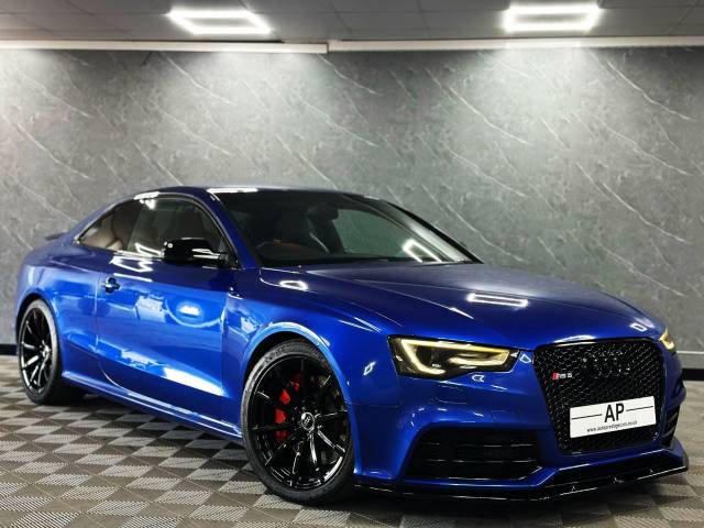 Audi RS5 4.2 FSI Quattro 2dr S Tronic BLACK PACK  BANG OLUFSEN RED CALIPERS Coupe Petrol Blue
