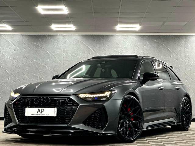 Audi RS6 4.0 Quattro Vorsprung 5dr Tiptronic QST STAGE 2 750 VOSSEN HYBRID FORGED HF2 PACK 72 REG £12K UPGRADES Estate Petrol Grey