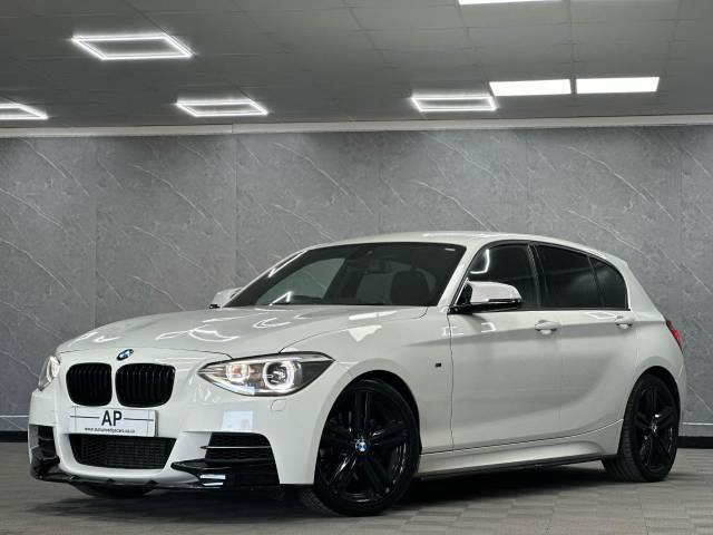 BMW 1 Series 1.6 116I M SPORT AUTO WITH M135I LOOKS STAGE 1+ 240 BHP DEVELOPMENTS Hatchback Petrol White