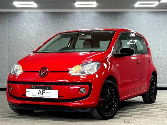 Volkswagen Up 1.0 HIGH AUTO 5 DOOR SPORTS SEATS|PARKING SENSORS| Hatchback Petrol Brilliant Red
