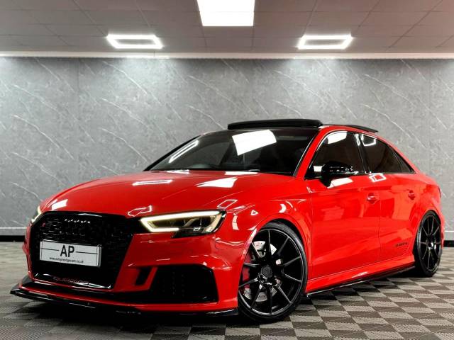 2018 Audi RS3 2.5 TFSI RS 3 Quattro 4dr S Tronic REVO STAGE 1+ 490|EVERY EXTRA|RARE CATALUNYA RED