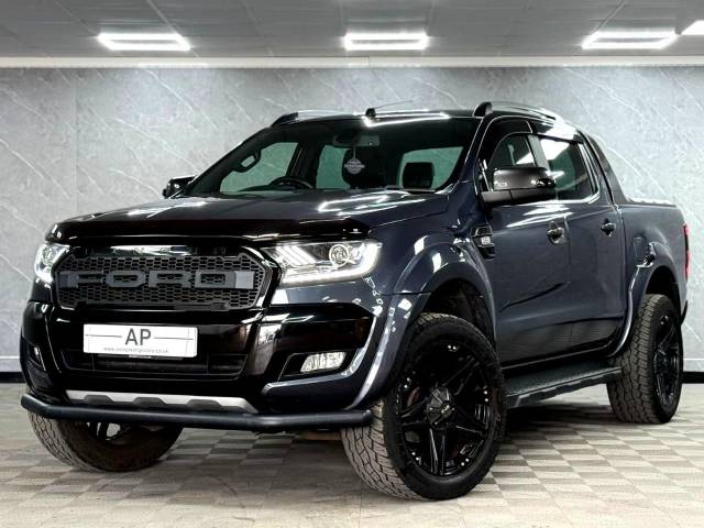 2018 Ford Ranger Pick Up Double Cab Wildtrak 3.2 TDCi 200 Auto VAT QUALIFYING|£7000 UPGRADES