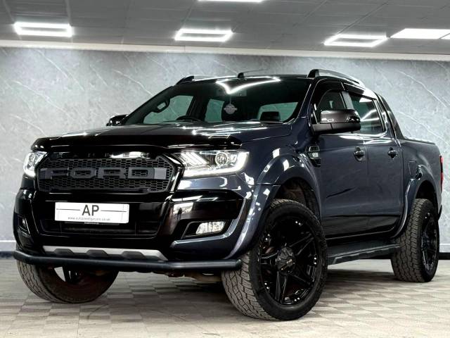 2018 Ford Ranger Pick Up Double Cab Wildtrak 3.2 TDCi 200 Auto VAT QUALIFYING|£7000 UPGRADES