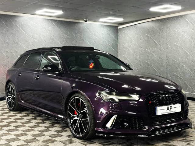 2018 Audi RS6 4.0 Quattro RS 6 Performance 5dr Tip Auto MERLIN PURPLE MASSIVE HISTORY FILE FASH HEADS UP DISPLAY