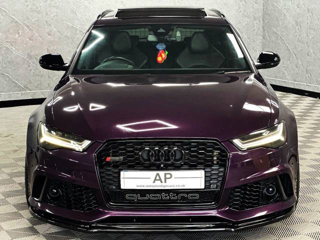 2018 Audi RS6 4.0 Quattro RS 6 Performance 5dr Tip Auto MERLIN PURPLE MASSIVE HISTORY FILE FASH HEADS UP DISPLAY