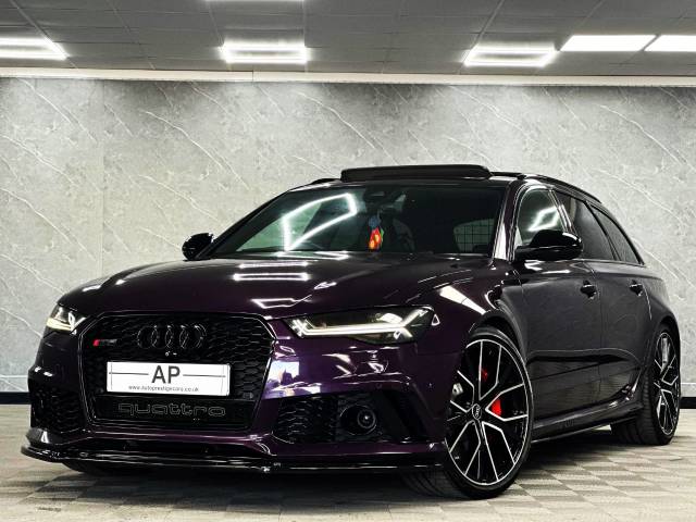 2018 Audi RS6 4.0 Quattro RS 6 Performance 5dr Tip Auto MERLIN PURPLE MASSIVE HISTORY FILE FASH HEADS UP DISPLAY