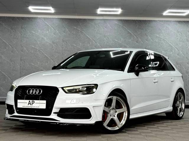 2014 Audi S3 2.0 TFSI Sportback S Tronic quattro Euro 6 (s/s) 5dr HUGE SPEC|REMUS|APR CARBON AIR INTAKE