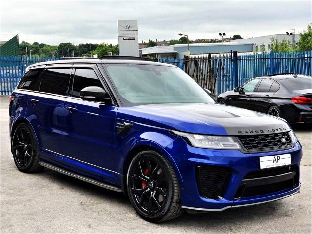 2020 Land Rover Range Rover Sport 5.0 V8 S/C 575 SVR 5dr Auto CARBON BONNET BLIND SPOTS PAN ROOF