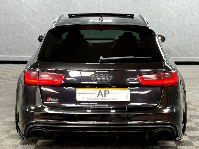 2014 Audi RS6 4.0T FSI V8 Bi-Turbo Quattro ECOTUNE 700 BHP OVER 10K WORTH OF EXTRAS  PANTHER BLACK LOW MILEAGE