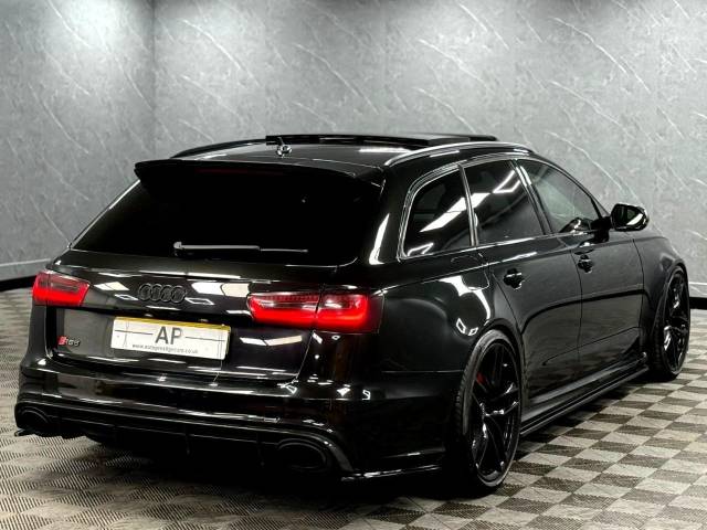 2014 Audi RS6 4.0T FSI V8 Bi-Turbo Quattro ECOTUNE 700 BHP OVER 10K WORTH OF EXTRAS  PANTHER BLACK LOW MILEAGE