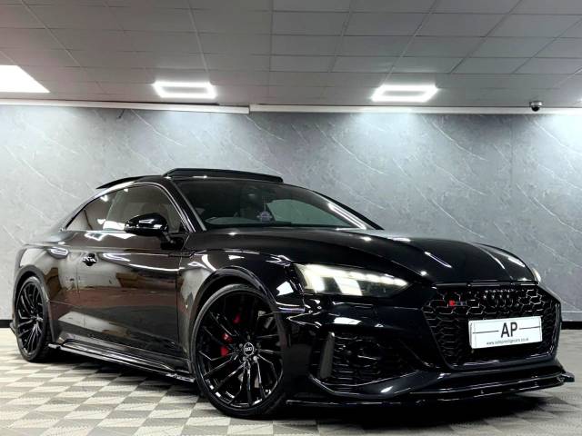 Audi RS5 2.9 RS 5 TFSI Quattro Carbon Black 2dr Tiptronic HUGE SPEC|1 PREV OWNER Coupe Petrol Black