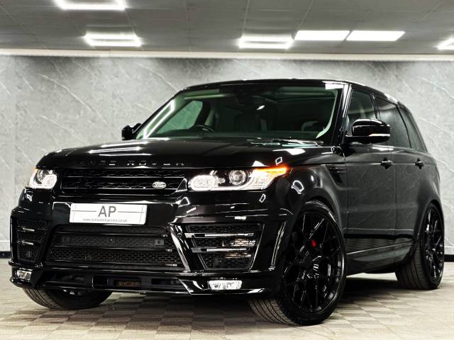 Land Rover Range Rover Sport 3.0 SDV6 [306] HSE Dynamic  LUMMA 7 SEATER BLACK SERIES EDIITON FULL BODYKIT PAN ROOF 23 INCH ALLOYS Estate Diesel Black