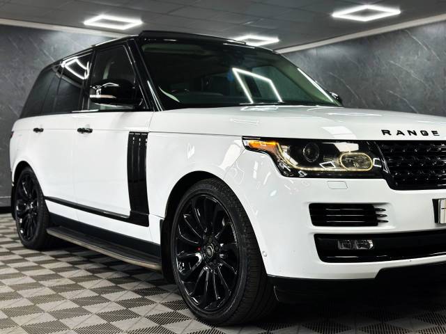 2018 Land Rover Range Rover 3.0 TDV6 Vogue 4dr Auto FUJI WHITE SE SPEC BLACK EDITION  PAN ROOF 360 BLIND SPOT