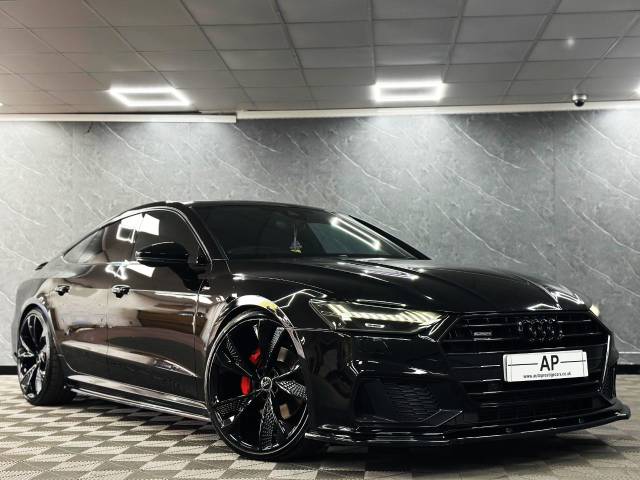 2018 Audi A7 3.0 50 TDI Quattro S Line 5dr Tip Auto 300 BHP BLACK EDITION RS7 ALLOYS AERO PACK VIRTUAL MATRIX