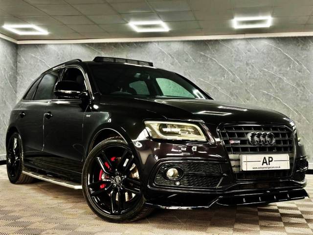 2015 Audi Q5 3.0 SQ5 [326] Quattro 5dr Tip Auto MASSIVE SPEC PAN ROOF TOWBAR BLIND SPOT CARBON MEM PACK PANTHER BLACK