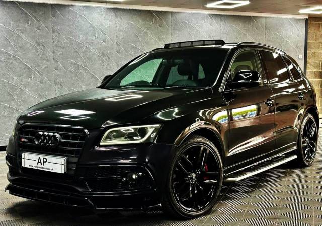 2015 Audi Q5 3.0 SQ5 [326] Quattro 5dr Tip Auto MASSIVE SPEC PAN ROOF TOWBAR BLIND SPOT CARBON MEM PACK PANTHER BLACK