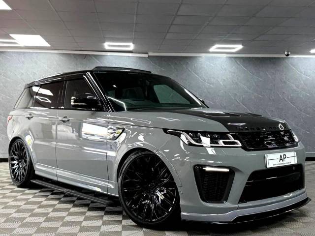 2021 Land Rover Range Rover Sport 5.0 P575 S/C SVR Carbon Edition 5dr Auto SVO NARDO GREY| AP BODYKIT