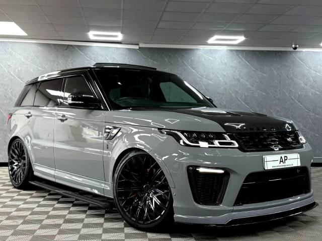 2021 Land Rover Range Rover Sport 5.0 P575 S/C SVR Carbon Edition 5dr Auto SVO NARDO GREY| AP BODYKIT