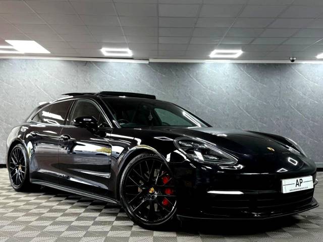 Porsche Panamera 2.9 V6 4 10 Years Edition 5dr PDK HUGE SPEC|PANROOF Estate Petrol Black