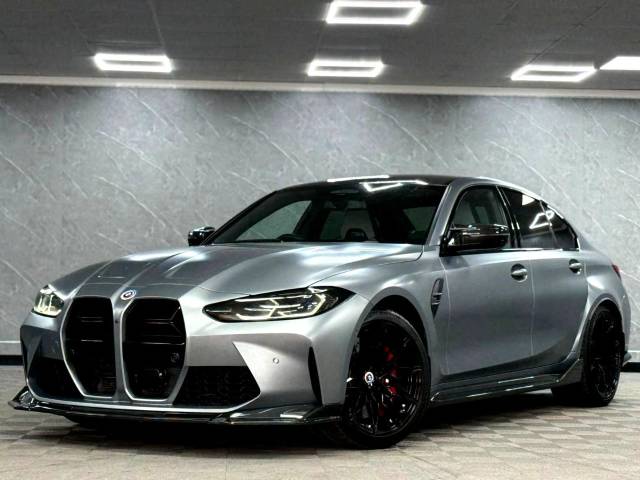 2022 BMW M3 3.0 M3 xDrive Competition M 4dr Step Auto HUGE SPEC|FROZEN GREY|CARBON UPGRADES