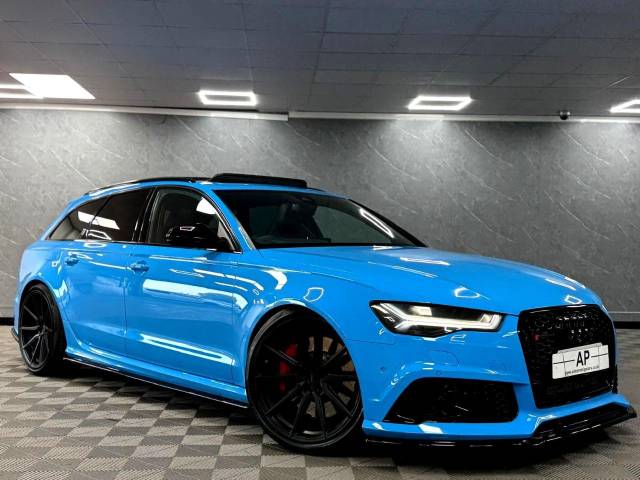 2017 Audi RS6 4.0T FSI Quattro RS 6 Performance 5dr Tip Auto RARE RIVIERA BLUE|VOSSENS|HUGE SPEC