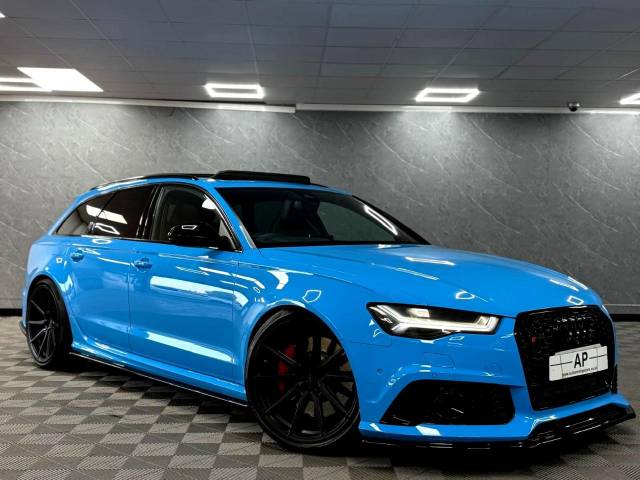 2017 Audi RS6 4.0T FSI Quattro RS 6 Performance 5dr Tip Auto RARE RIVIERA BLUE|VOSSENS|HUGE SPEC
