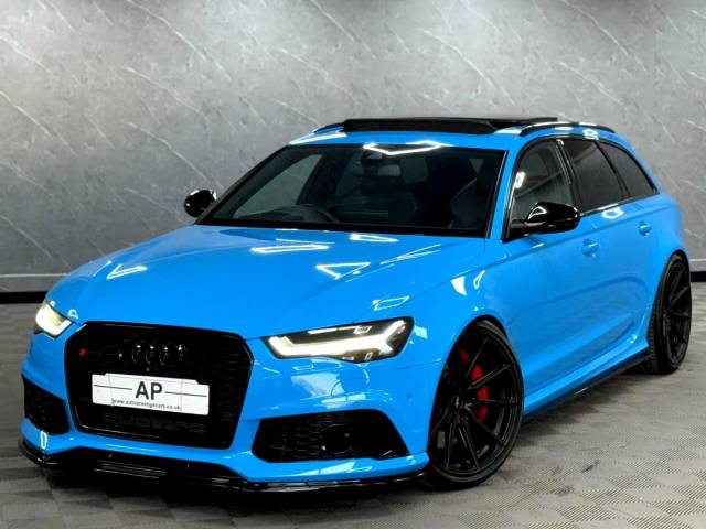 2017 Audi RS6 4.0T FSI Quattro RS 6 Performance 5dr Tip Auto RARE RIVIERA BLUE|VOSSENS|HUGE SPEC
