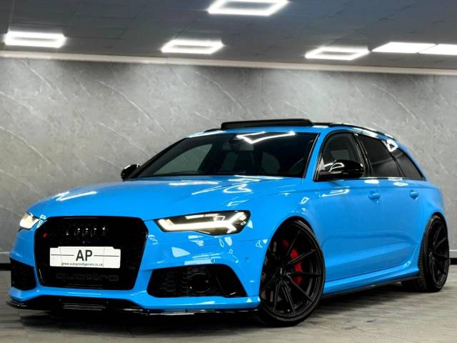 2017 Audi RS6 4.0T FSI Quattro RS 6 Performance 5dr Tip Auto RARE RIVIERA BLUE|VOSSENS|HUGE SPEC