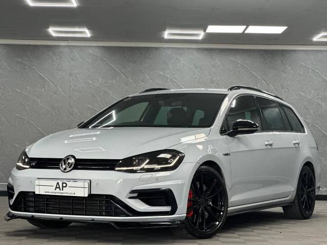 Volkswagen Golf 2.0 TSI 310 R 5dr 4MOTION DSG LEATHER PRETS REV CAM Estate Petrol Oryx White Pearl
