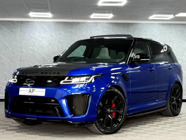 2019 Land Rover Range Rover Sport 5.0 V8 S/C 575 SVR 5dr Auto ESTORIL BLUE|CARBON