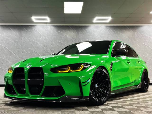2021 BMW M3 3.0 M3 Competition 4dr STAGE 2 720  OVER 20K UPGRADES INDIVIDUAL COLOURS ULTIMATE PACK CARBON BUCKETS
