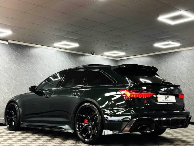 2023 Audi RS6 4.0 Vorsprung EXCLUSIVE EDITION DEEP PORSCHE GREEN PEARL TAN LEATHER PPF VOSSENS CARBONNED 20K UPGRADES