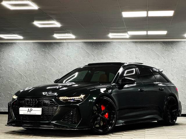 2023 Audi RS6 4.0 Vorsprung EXCLUSIVE EDITION DEEP PORSCHE GREEN PEARL TAN LEATHER PPF VOSSENS CARBONNED 20K UPGRADES