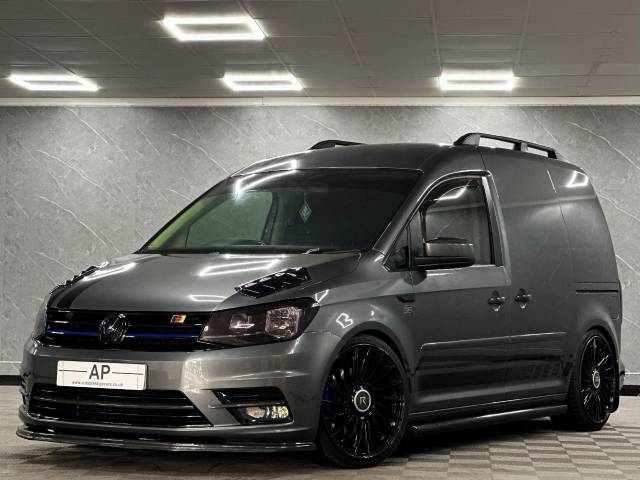 Volkswagen Caddy 2.0 TDI BlueMotion Tech 102PS Trendline Van CUSTOM BUILD 10K UPGRADES EURO 6 NO ULEZ CAZ TAX Crew Van Diesel Grey