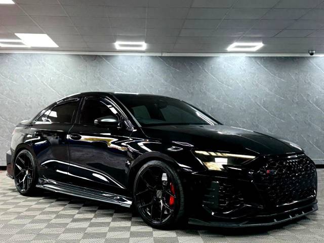 2022 Audi RS3 2.5 RS 3 TFSI Quattro Carbon Black 4dr S Tronic 1 OF 1 STEALTH CARBON URBAN KIT|HF-5 VOSSENS|£20K+ BUILD