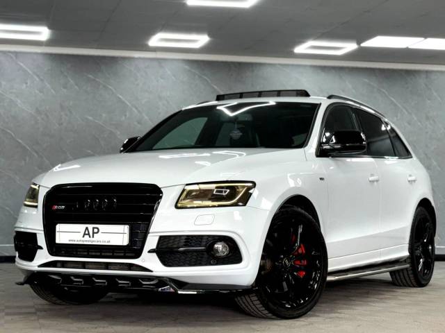 Audi Q5 3.0 SQ5 Quattro 5dr Tip Auto 1 PREV OWNER|MEGA SPEC|ELEC TOWBAR|PANROOF Estate Diesel White