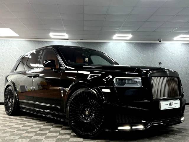Rolls Royce Cullinan 6.75 V12 Black Badge Auto 4WD Euro 6 5dr REVERE WIDE BODY EDITION Estate Petrol Black