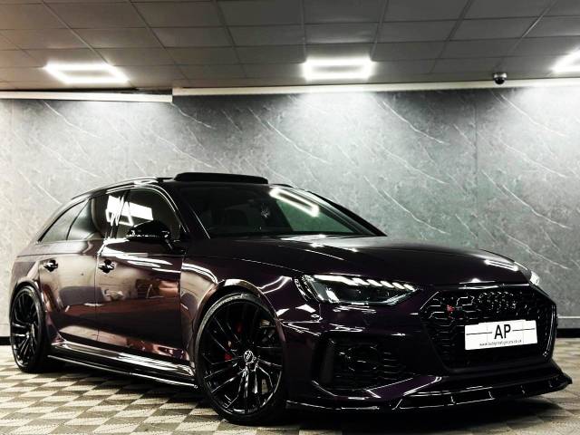 Audi RS4 2.9 RS 4 TFSI Quattro Carbon Black 5dr Tiptronic Estate Petrol Merlin Purple