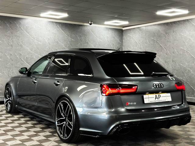 2015 Audi RS6 4.0T FSI Quattro MRC 700 SCORPION EXHAUSTS DYNAMIC PACK PAN ROOF MASSIVE HISTORY DAYTONA GREY
