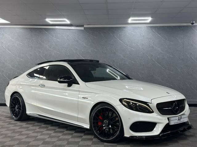 2016 Mercedes-Benz C Class 3.0 C43 4Matic Premium 2dr Auto PANROOF C63 DIFFUSER NIGHT PACK WHITE