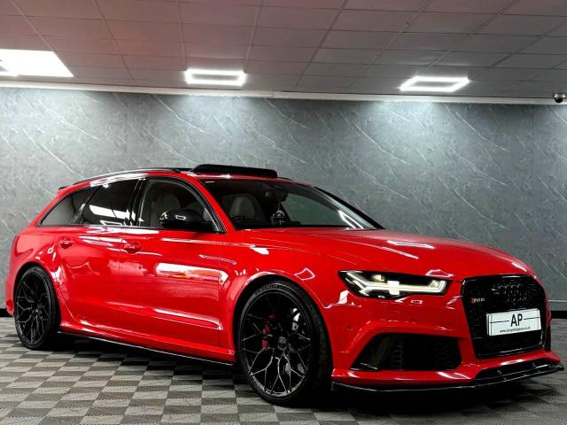 Audi RS6 4.0T FSI Quattro RS 6 5dr Tip Auto HUGE SPEC|MASSIVELY MAINTAINED Estate Petrol Red