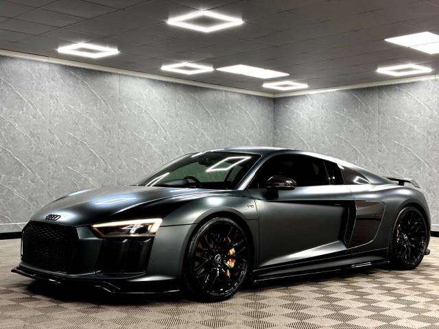 2016 Audi R8 5.2 FSI V10 Plus Quattro 2dr S Tronic 1 OF 1 FACTORY SATIN CAMO GREEN £6000 OPTION| EVERY EXTRA