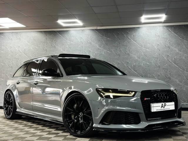 Audi RS6 4.0 FSI Quattro Performance HIGH SPEC NARDO GREY 105K NEW 1MILTEKS CARBON BRAKES Estate Petrol Grey